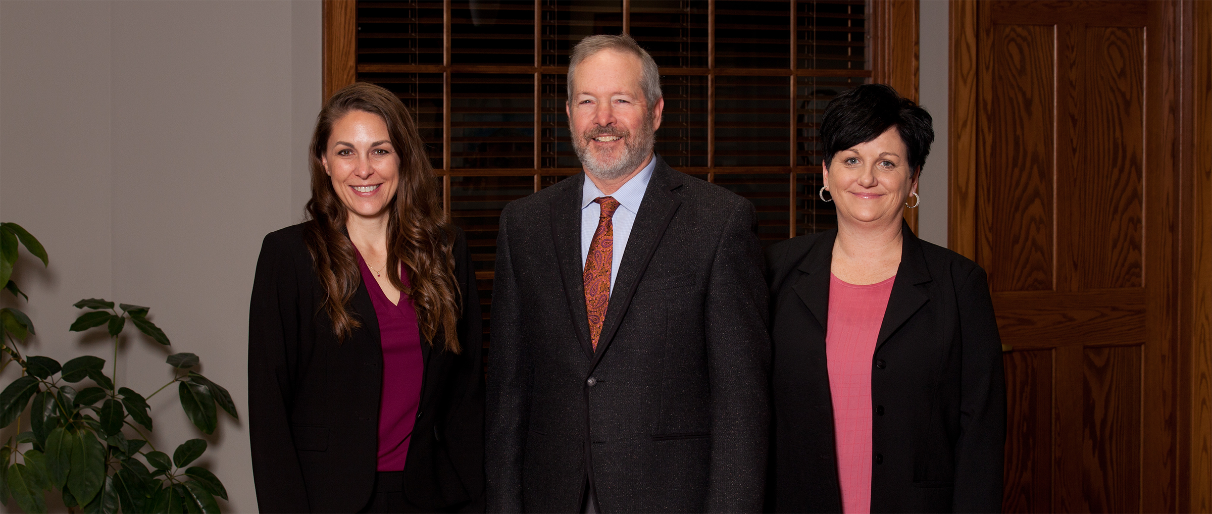 Mortgage Lenders Mike Huinker, Laura Schmauss and Becky Mitchell